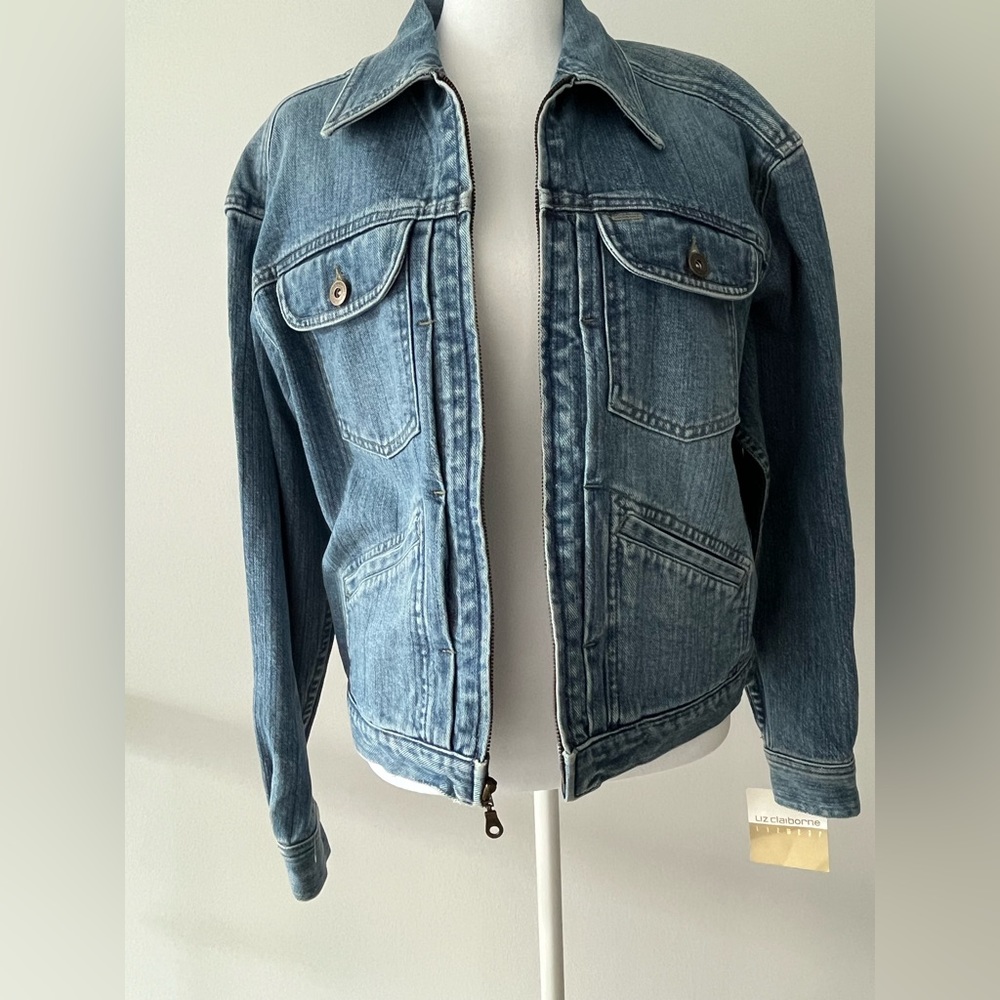 Vintage NWT Liz Claiborne denim jacket